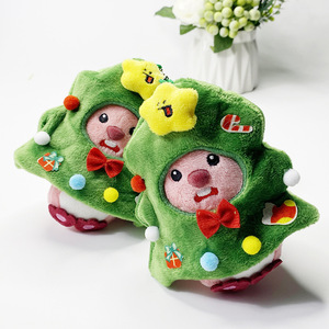 Porte-clés pelucheux d'usine en gros Porte-clés chat castor mignon Porte-clés en peluche de dessin animé personnalisé en stock - Product Image 2