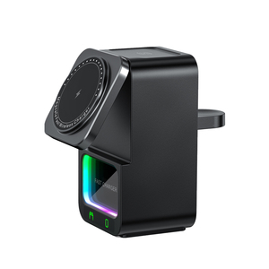 Station de charge intégrée 3 en 1, support magnétique sans fil pour téléphone, pour IWatch Ultra, écouteurs, <span class=keywords><strong>adaptateur</strong></span> d'alimentation rapide, vente en gros - Product Image 1