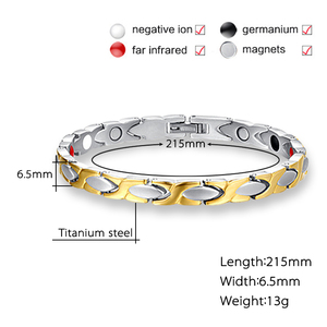 Bracelet Énergétique Quantique, Bracelet Magnétique Énergétique Scalaire Quantique Japonais, Bracelet de Thérapie Magnétique à Ions Négatifs pour la Santé, OEM ODM - Product Image 2