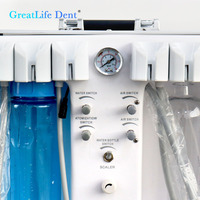 Greatlife Dent Ce Approved Unidades Odontologicas Mobile Dental Equipment Mobile Unit Portable Dental with Air Compressor
