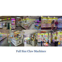Machine à griffes White Claw, machine d'arcade à pièces, attrapeur de jouets en peluche avec accepteur de billets pour jeu de griffes à pièces