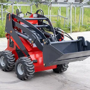 USA wheel loader chinese Brand New Mini Skid Steer Loader With multiple Attachments