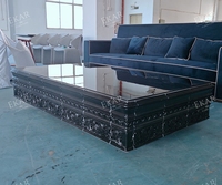 Table basse Artemis sculptée à la main, style moderne vintage, pour salon, personnalisable, exportation d'usine, mobilier pour hôtel/villa