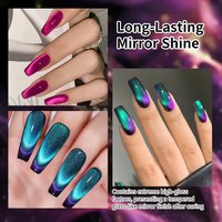 Vernis Gel Magnétique Effet Œil de Chat HEMA TPO TMPTA Free, Couleurs Fantaisie OEM, Non Toxique, Marque Privée, 15ml