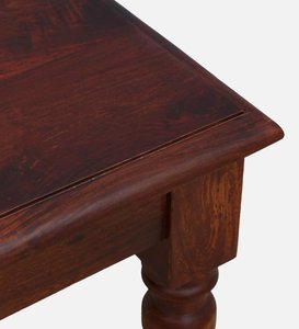 Sheesham <b>Wood</b> Polished 4 Seater Dining <b>Table</b> Set with Chairs <b>Solid</b> <b>Wood</b> Furniture Modern Home Dining Room Restaurant - Product Image 3