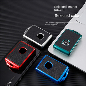 Housse de <span class=keywords><strong>clé</strong></span> de voiture, étui en TPU, étui en cuir, accessoires <span class=keywords><strong>porte</strong></span>-clés pour <span class=keywords><strong>Volvo</strong></span> A XC60 XC90 2022s60 s90 1 - Product Image 2