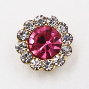 คริสตัลรูปดอกทานตะวันแบบขายส่งสำหรับตกแต่งรองเท้า - Product Image 3