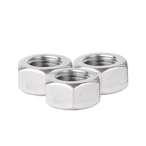 M1.6M2M3M4M5 #2-56 #8-32 #4-40 #7/16-14 #1/4-20 #10-24 #6-32 #3/8-16 Stainless Steel Hex Nut DIN934 Hexagon Nut For Funiture