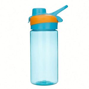 Wholesale Outdoor 500ml Transparent Custom logo Premium <b>Empty</b> <b>Plastic</b> <b>Bottle</b> <b>Plastic</b> Push Pull Cap for Children - Product Image 2