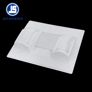 Estación de lavado de Ojos de emergencia portátil Soporte de plástico duradero con espejo Bandeja de medicina Proceso de blíster Uso industrial - Product Image 4