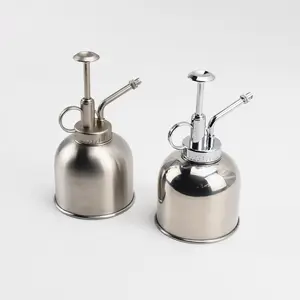 Wholesale Stainless Steel Vintage Style Watering Can Durable Spray Watering Jug for Garden