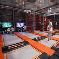 Terrain de trampoline intérieur certifié TUV Cheer Amusement
