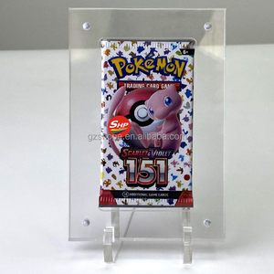Nhà máy SHP bán buôn rõ ràng Acrylic trường hợp bảo vệ duy nhất tăng cường gói hiển thị Pokemon mtg: Cạnh của eternities-Chỉ Huy boong - Product Image 4