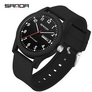 Reloj de Cuarzo SANDA 3263, el Más Vendido, con Puntero, Silencioso, Simple, con Doble Calendario, Reloj de Pulsera para Estudiantes - Product Image 6
