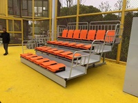 Sièges de tribune de stade durables en HDPE de qualité commerciale pour l'extérieur |   Utilisation en toutes saisons