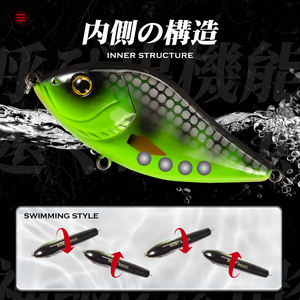 Hunthouse curseur plomb Jerkbait crayon leurre de pêche Wobbler 70mm/17g 100mm/47g appâts de pêche Leurre <span class=keywords><strong>Brochet</strong></span> Pesca attirail - Product Image 3