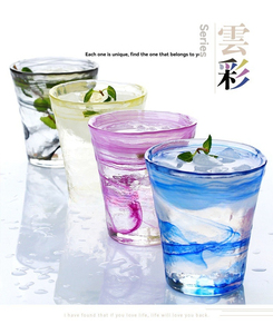 Vaso de Vidrio Creativo para el Hogar, Taza de Agua con Diseño Personalizado, Vaso para Té, Jugo o Bebidas, Estilo Simple - Product Image 2