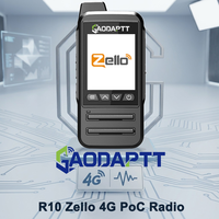 Radio bidirectionnelle 4G LTE PoC GaodaPTT, talkie-walkie flottant étanche IP67 avec couverture mondiale, interphone mobile