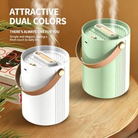 Humidificateur ultrasonique mini à brume fraîche, double pulvérisation, poignée portable, aromathérapie, pour usage hôtelier, vente en gros usine, compatible OEM