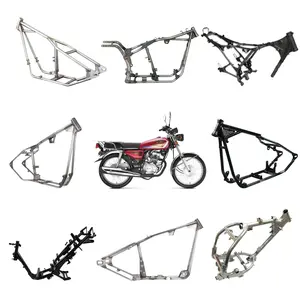 Quadro de motocicleta personalizado de fábrica profissional, scooter, chassi de motocicleta elétrica de corrida off road