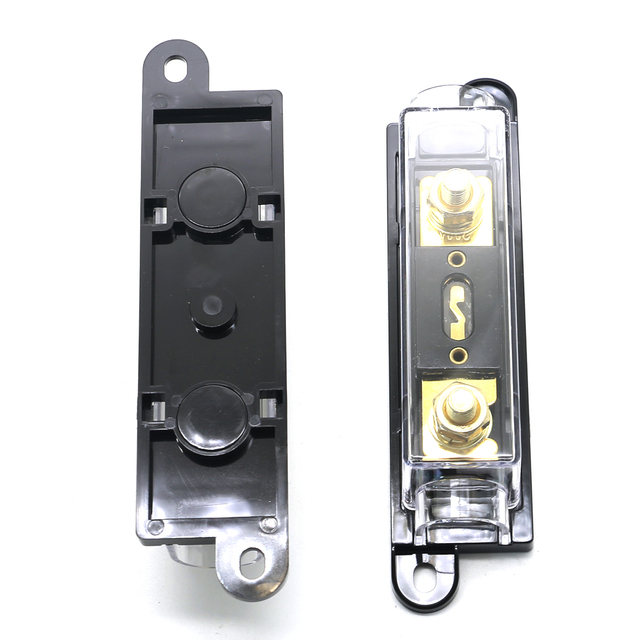 Onlyoa Car Fuse Holder 50a-300A Fuse Holder Car Electronic Fuse Holder 1 in 1 Out