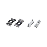 Profilé en aluminium sur mesure pour bande LED, éclairage de plafond LED, luminescence 3 faces, canal en aluminium avec couvercle en PC