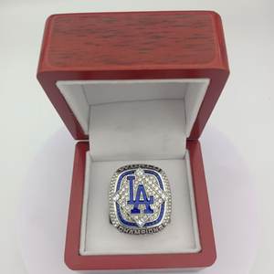 Major League baseball La Dodger ชื่อผู้เล่น MVP จำนวนแชมป์แหวนที่มีสามขนาด - Product Image 1