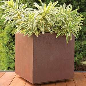 <span class=keywords><strong>Jardinière</strong></span> carrée en <span class=keywords><strong>acier</strong></span> Corten pot de fleur extérieur <span class=keywords><strong>rouille</strong></span> <span class=keywords><strong>jardinière</strong></span> - Product Image 3