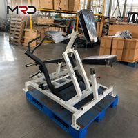 Máquina de remo sentado con carga de placas comercial para entrenamiento de fuerza de espalda y parte superior del cuerpo para gimnasios y centros de fitness