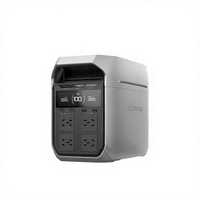 Dari Stock ECO FLOW DELTA 3 Plus (EU) 1800W / 3600W Stasiun Daya Portabel untuk Berkemah di Luar Ruangan, 220V EU, US, GB dan UK Plugs