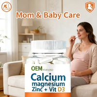 Comprimés de calcium, magnésium, zinc et vitamine D3 les plus vendus, hautement absorbables, complément de collagène pour la force osseuse des adultes