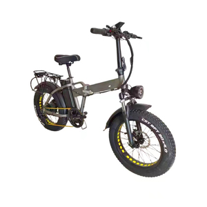 Bicicleta Plegable Eléctrica de Alta Calidad con Motor sin Escobillas de 500W/1000W en la Rueda Trasera, Batería de Litio de 48V 15AH, Neumático Grueso de Aluminio de 20 Pulgadas, Bicicleta Eléctrica Urbana K5 Potente - Product Image 3