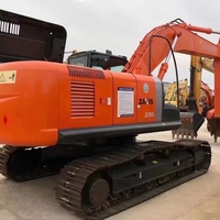 Pelle hydraulique sur chenilles HITACHI ZX250 de 25 tonnes à prix avantageux – Bulldozer, chargeuse, niveleuse, grue, tracteur, conception originale