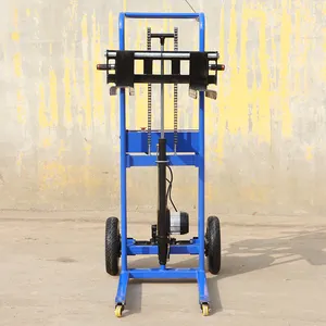 Truck Electric Tiger Truck Portable Small Electric Forklift Hydraulic Warehouse Logistics Hand Pushed Stacking High Handling Truck