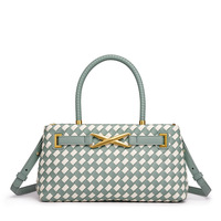 Sac à main tissé à la main pour femme, grande capacité, mode, sac à bandoulière et sac croisé, vente en gros usine 2026