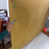 Papier peint en soie jaune doré 100% soie, haut de gamme, pour villa, mur intérieur, salon, chambre à coucher, soie de luxe, design floral vintage