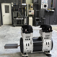 Compresseur d'air pour train sans huile DC110V 200V 144V 310V 540V 8bar-20bar Pompe à air haute pression Moteur 380V Refroidi par air Ingénierie