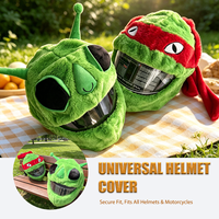 Nouvelle Arrivée 2026 : Housse de Casque Moto Tendance, Design Alien Vert, Amusante et Attrayante, Indispensable pour la Conduite Urbaine