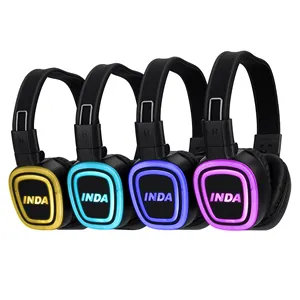 Großhandel 500M Silent Disco Ausrüstung RF890 Silent Disco Kopfhörer und T80 Silent Disco Sender für Silent Party