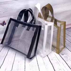 RU Factory Direct Supplier Pvc Bag Grocery Bag Clear Tote Bag