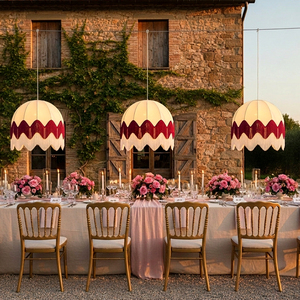 Paralumi e Coprilampade Retrò di Tendenza, Modello <span class=keywords><strong>a</strong></span> Campana <span class=keywords><strong>con</strong></span> Frange, Finitura Nera per Soggiorno e Matrimoni - Product Image 1