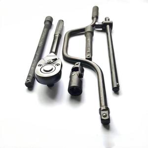 Ensemble d'outils pour garage et maison, 24 pièces, de haute qualité, embout de 1/2 pouce avec finition moletée, douille carrée à hexagonale, phosphate noir - Product Image 4