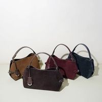 Sac fourre-tout de luxe décontracté pour femme en cuir véritable grande capacité avec sangle unique, doublure en polyester et fermoirs