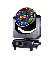 Projecteur de scène professionnel 19x40W Bee Eye LED Moving Head Wash Light RGBW 4-en-1 à effet rotatif pour événements