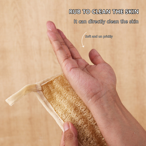 Nouvelle Tendance 2026 – Lot de 2 Sachets de Savon Carrés en Loofah 100% Naturel – Pochette Exfoliante en Maille pour Savon en Barre – Lavage en Profondeur - Product Image 5