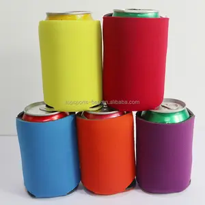 Drop Shipping Foam Collapsible Can Holder Can Cooler Insulator Sleeve Coolie