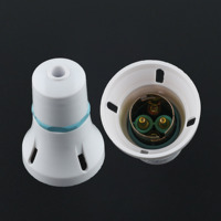 Support de lampe en plastique E27 B22, douille pour ampoule murale ou plafond, accessoires d'éclairage domestique 250V