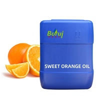 Huile Essentielle Naturelle Distillée Pressée à Froid BORUI en Gros, Huile Essentielle d'Orange Douce 100% Pure CAS 8008-57-9 pour l'Aromathérapie