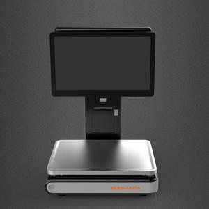 Sistema POS Tudo em Um com Tela Dupla de 15'' e Impressora de Etiquetas Térmica, Painel de Toque Único - Product Image 3