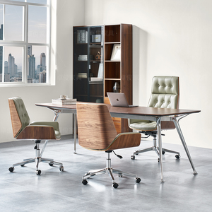 Silla de Oficina Ejecutiva Moderna con Ajuste de Altura, Silla de Escritorio Giratoria Cómoda para Largas Jornadas de Trabajo - Product Image 3